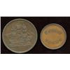 Image 2 : Lot of Two Canadian Tokens.