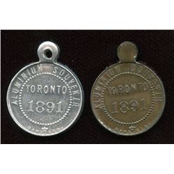 Banfield Medals. Lot of 2
