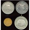 Image 2 : Toronto Semi-Centennial Medallions. Lot of 4