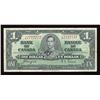 Image 1 : Bank of Canada $1, 1937 Radar - One Digit