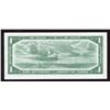 Image 2 : Bank of Canada $1, 1954 Radar - One Digit