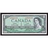 Image 1 : Bank of Canada $1, 1954 Radar - One Digit