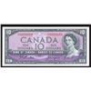 Image 1 : Bank of Canada $10, 1954 Radar - One Digit