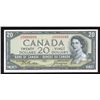 Image 1 : Bank of Canada $20, 1954 Radar - One Digit