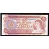Image 1 : Bank of Canada $2, 1974 Radar - One Digit