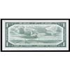 Image 2 : Bank of Canada $1, 1954 Radar - Two Digits