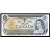 Image 1 : Bank of Canada $1, 1973 Radar - Two Digits