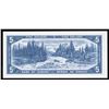Image 2 : Bank of Canada $5, 1954 Radar - Three Digits