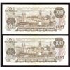 Image 2 : Bank of Canada $100, 1975 Radar - Lot of 2