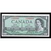 Image 1 : Bank of Canada $1, 1954 Million Numbered Note