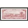 Image 2 : Bank of Canada $2, 1954 Million Numbered Note