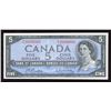 Image 1 : Bank of Canada $5, 1954 Million Numbered Note