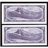 Image 2 : Bank of Canada $10, 1954 Million Numbered Note Plus