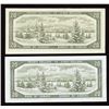 Image 2 : Bank of Canada $20, 1954 Million Numbered Pair
