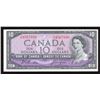 Image 1 : Bank of Canada $10, 1954 Ascending Ladder Serial Number