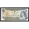 Image 1 : Bank of Canada $1, 1973 Ascending Ladder Serial Number