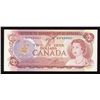 Image 1 : Bank of Canada $2, 1974 Descending Ladder Serial Number