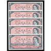 Image 1 : Bank of Canada $2, 1954 Birth Year Serial Numbered Notes