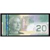 Image 1 : Bank of Canada $20, 2009 Incomplete Printing Error