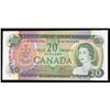 Image 1 : Bank of Canada $20, 1969 Replacement Cutting Error