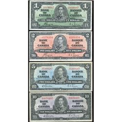 Bank of Canada $1 - $100 Set