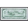 Image 2 : Bank of Canada $1, 1954 Devil's Face