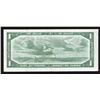 Image 2 : Bank of Canada $1, 1954 Devil's Face Replacement