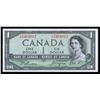 Image 1 : Bank of Canada $1, 1954 Devil's Face