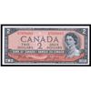 Image 1 : Bank of Canada $2, 1954 Devil's Face