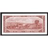 Image 2 : Bank of Canada $2, 1954 Devil's Face Transition Prefix