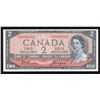 Image 1 : Bank of Canada $2, 1954 Devil's Face Replacement
