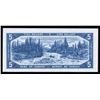 Image 2 : Bank of Canada $5, 1954 Devil's Face Transition Prefix