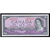Image 1 : Bank of Canada $10, 1954 Devil's Face Transition Prefix