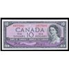Image 1 : Bank of Canada $10, 1954 Devil's Face Transition Prefix