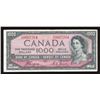 Image 1 : Bank of Canada $1000, 1954  Devil's Face