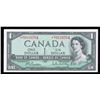 Image 1 : Bank of Canada $1, 1954 Replacement