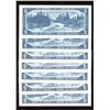 Image 2 : Bank of Canada $5, 1954 - Lot of 7 Notes