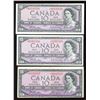 Image 1 : Bank of Canada $10, 1954 Replacements - Lot of 3