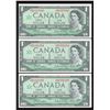Image 1 : Bank of Canada $1, 1967 Replacement - Lot of 3