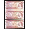 Image 1 : Bank of Canada $2, 1974 Replacements - Lot of 3