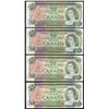 Image 1 : Bank of Canada $20, 1969 - Lot of 4