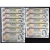 Image 1 : Bank of Canada $20, 1979 - Lot of 11
