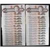 Image 2 : Bank of Canada $2, 1986 - Lot of 32 Uncirculated Notes