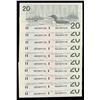 Image 1 : Bank of Canada $20, 1991 - Lot of 10 Consecutive