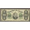 Image 1 : Dominion of Canada $2, 1878