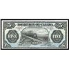 Dominion of Canada $5, 1912