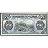 Image 1 : Dominion of Canada $5, 1912