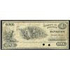 Image 1 : New Brunswick Scrip, Jewett and Pitcher $1, 1875