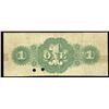 Image 2 : New Brunswick Scrip, Jewett and Pitcher $1, 1875