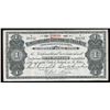 Image 1 : Government of Newfoundland $1 Cash Note, 1909